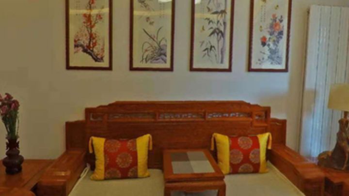 恒大龍庭85㎡簡中式實景